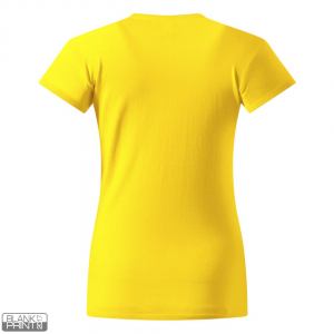 MASTER LADY, ženska pamučna majica, 150g/m2, žuta; šifra artikla: 50.051.40