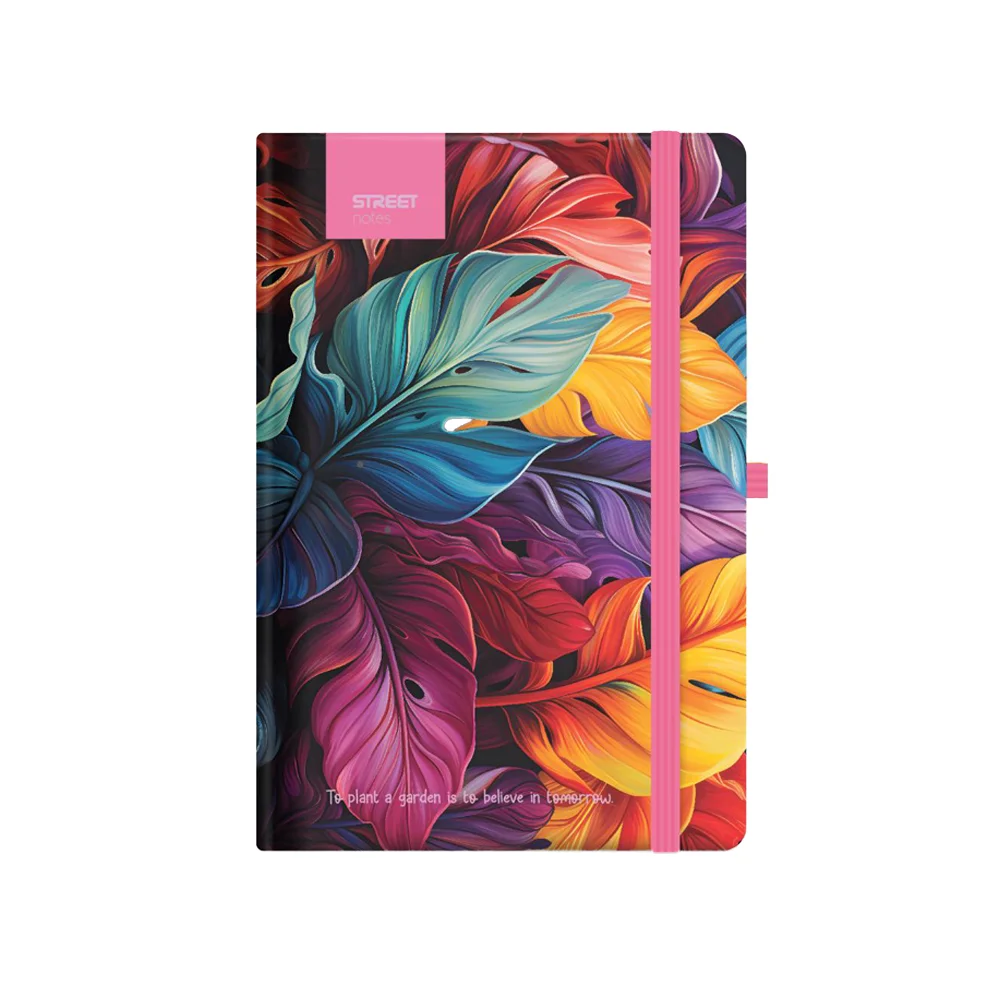NOTES A6 96 lista FLOWERS PETAL 11 x 14,5 cm