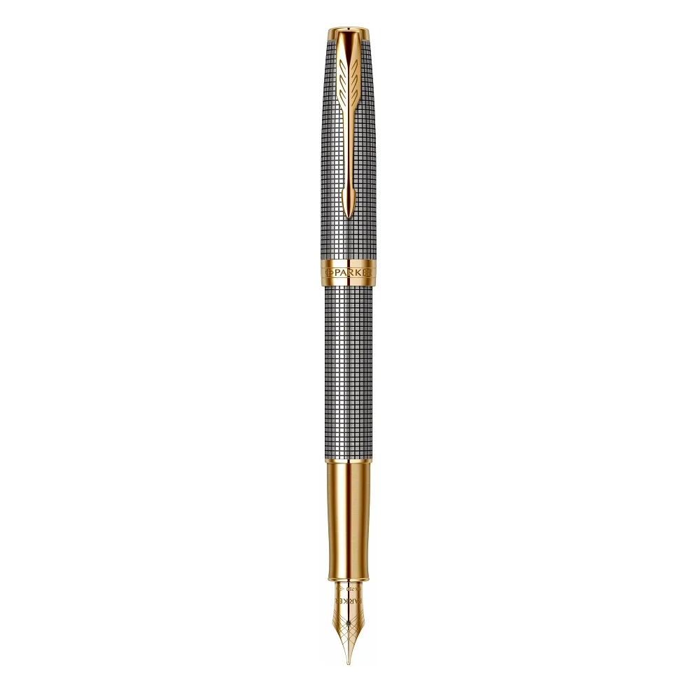 Nalivpero Parker Royal Sonet Silver Chisel GT M