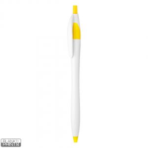 521, plastična hemijska olovka, žuta; šifra artikla: 10.083.40