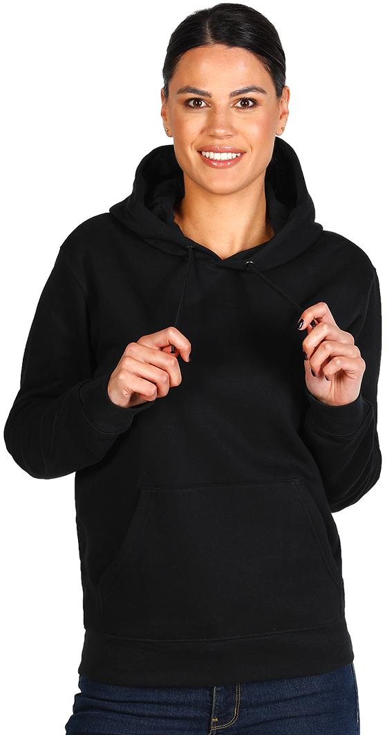 ABSOLUT HOODY 350, dukserica sa kapuljačom, od organskog pamuka, 350 g/m2, crna; šifra artikla: 52.042.10