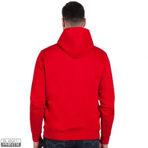 ABSOLUT HOODY, dukserica sa kapuljačom od organskog pamuka, 280 g/m2, crvena; šifra artikla: 52.033.30