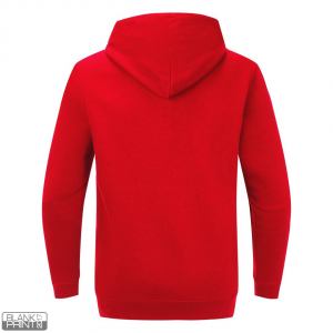 ABSOLUT HOODY, dukserica sa kapuljačom od organskog pamuka, 280 g/m2, crvena; šifra artikla: 52.033.30