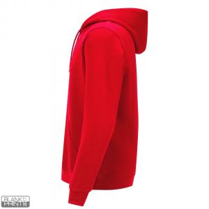 ABSOLUT HOODY, dukserica sa kapuljačom od organskog pamuka, 280 g/m2, crvena; šifra artikla: 52.033.30