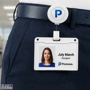 ACCESS H, držač za identifikacionu karticu sa povratnim mehanizmom, beli; šifra artikla: 34.676.90