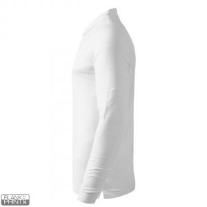 AZZURRO II LSL, pamučna polo majica dugih rukava, 180 g/m2, bela; šifra artikla: 52.050.90