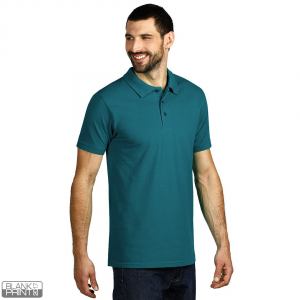 AZZURRO II, pamučna polo majica, 180 g/m2, petrol; šifra artikla: 50.034.57