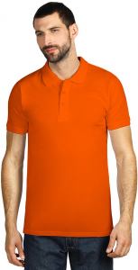 AZZURRO II, pamučna polo majica, narandžasta; šifra artikla: 50.034.60