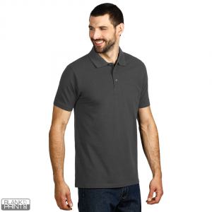 AZZURRO II, pamučna polo majica, tamno siva; šifra artikla: 50.034.11