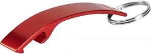 BARMEN, aluminijumski privezak sa funkcijom otvarača, crveni; šifra artikla: 33.178.30
