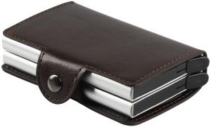 BARTER, novčanik sa rfid zaštitom, braon; šifra artikla: 34.606.70
