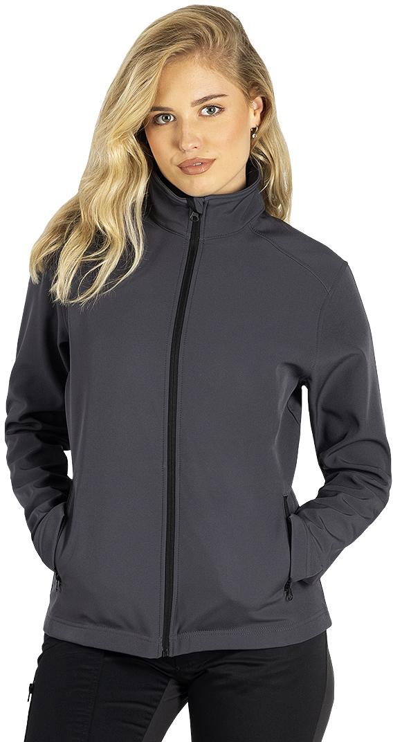 BEST NEO WOMEN, ženska softshell jakna, 280 g/m2, tamno siva; šifra artikla: 57.103.11