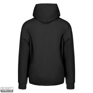 BIG HOODY, široka dukserica sa kapuljačom od organskog pamuka, 300 g/m2, crna; šifra artikla: 52.046.10
