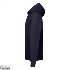 BIG HOODY, unisex široka dukserica sa kapuljačom od organskog pamuka, 300 g/m2, plava; šifra artikla: 52.046.20