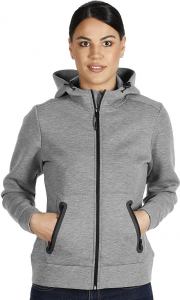 CAMERON LADY, ženska dukserica sa kapuljačom, 380 g/m2, pepeljasta; šifra artikla: 52.035.15