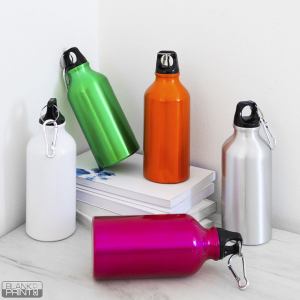 CAMPUS, boca za vodu, 400 ml, srebrna; šifra artikla: 41.095.80