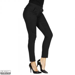 CHINO LADY, ženske pantalone, crne; šifra artikla: 58.026.10