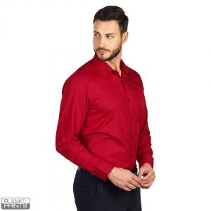 COMFORT LSL MEN, muška pamučna košulja dugih rukava, crvena; šifra artikla: 55.009.30