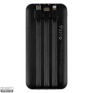CONNECTOR LED, pomoćna baterija, 10.000 mah, crna; šifra artikla: 38.115.10