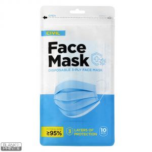 DFM 10, zaštitna maska za jednokratnu upotrebu, svetlo plava; šifra artikla: 59.071.22