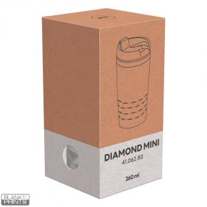 DIAMOND MINI, čaša za poneti, 260 ml, srebrna; šifra artikla: 41.176.80