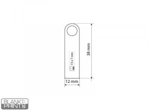 ECHO, usb flash memorija, mat metalna, 32GB; šifra artikla: 37.621.87