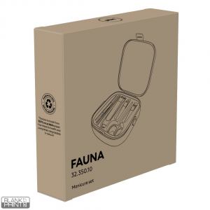 FAUNA, manikir set, 6/1, crni; šifra artikla: 32.350.10
