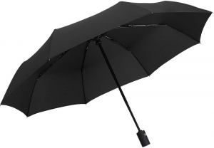 FIORE, sklopivi kišobran sa automatskim otvaranjem i zatvaranjem, crni; šifra artikla: 40.058.10