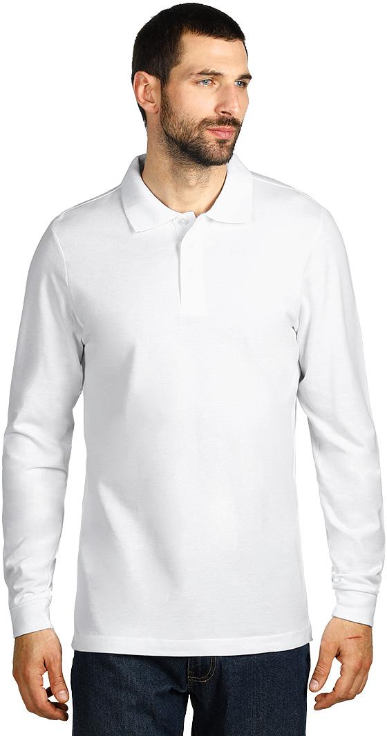 GATOR, pamučna polo majica dugih rukava, bela; šifra artikla: 52.004.90
