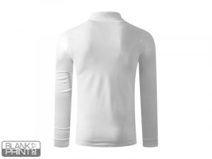 GATOR, pamučna polo majica dugih rukava, bela; šifra artikla: 52.004.90