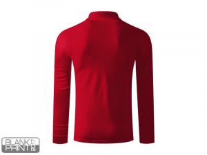 GATOR, pamučna polo majica dugih rukava, crvena; šifra artikla: 52.004.30