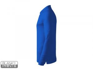GATOR, pamučna polo majica dugih rukava, rojal plava; šifra artikla: 52.004.23