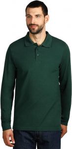 GATOR, pamučna polo majica dugih rukava, zelena; šifra artikla: 52.004.50