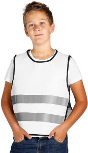 GLOW COLOR KID, dečji prsluk, beli; šifra artikla: 59.122.90