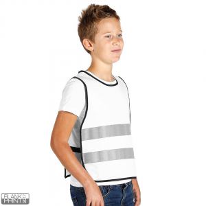 GLOW COLOR KID, dečji prsluk, beli; šifra artikla: 59.122.90