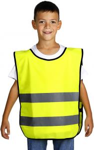 GLOW KID, dečji sigurnosni prsluk, neon žuti; šifra artikla: 59.012.41