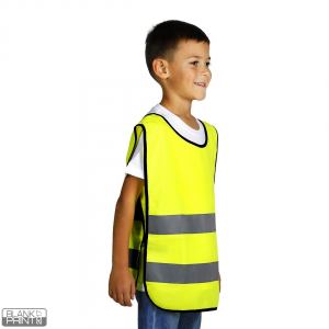 GLOW KID, dečji sigurnosni prsluk, neon žuti; šifra artikla: 59.012.41