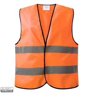 GLOW, sigurnosni prsluk, neon narandžasti; šifra artikla: 59.001.61