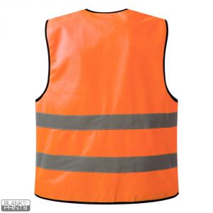 GLOW, sigurnosni prsluk, neon narandžasti; šifra artikla: 59.001.61