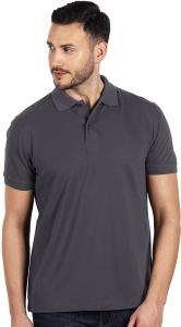 GO GREEN, polo majica, 180 g/m2, tamno siva; šifra artikla: 50.067.11