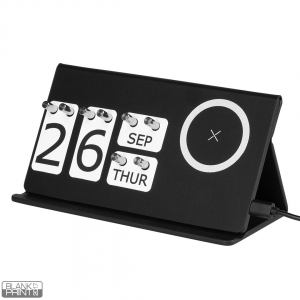 INTEGRAL, večiti stoni kalendar i bežični punjač, 15w, magsafe, crni; šifra artikla: 38.155.10