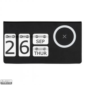 INTEGRAL, večiti stoni kalendar i bežični punjač, 15w, magsafe, crni; šifra artikla: 38.155.10