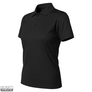 LACROSS LADY, ženska sportska polo majica, 130 g/m2, crna; šifra artikla: 50.076.10