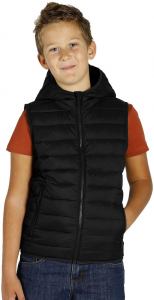 LIBERTY HOOD VEST KID, dečji prsluk sa kapuljačom, crni; šifra artikla: 57.109.10