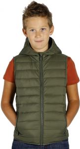 LIBERTY HOOD VEST KID, dečji prsluk sa kapuljačom, maslinasti; šifra artikla: 57.109.55