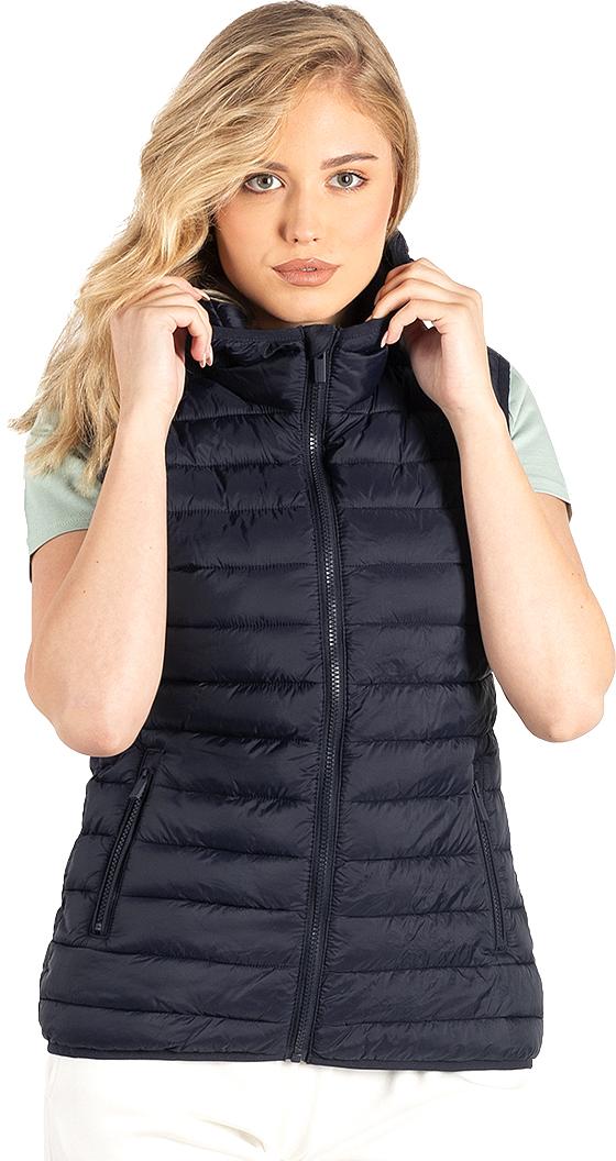 LIBERTY HOOD VEST WOMEN, ženski prsluk sa kapuljačom, plavi; šifra artikla: 57.108.20