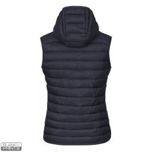 LIBERTY HOOD VEST WOMEN, ženski prsluk sa kapuljačom, plavi; šifra artikla: 57.108.20
