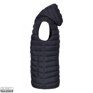 LIBERTY HOOD VEST WOMEN, ženski prsluk sa kapuljačom, plavi; šifra artikla: 57.108.20