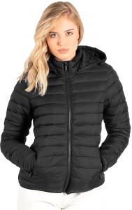 LIBERTY JACKET WOMEN, ženska jakna sa kapuljačom, crna; šifra artikla: 57.096.10
