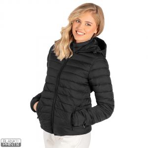 LIBERTY JACKET WOMEN, ženska jakna sa kapuljačom, crna; šifra artikla: 57.096.10
